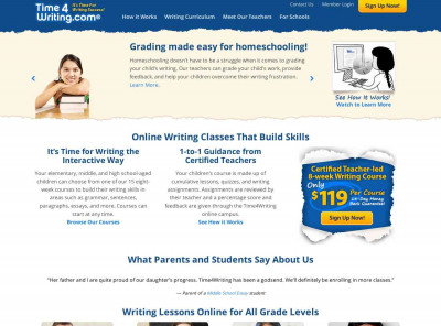 Time4Writing | Online Writing Courses for Kids in Elementary ... Time4Writing | Online Writing Courses for Kids in Elementary ...
