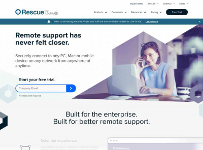 LogMeIn Rescue: Remote Support Software LogMeIn Rescue: Remote Support Software