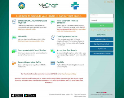 MyChart - Login Page - Zanesville MyChart - Login Page - Zanesville