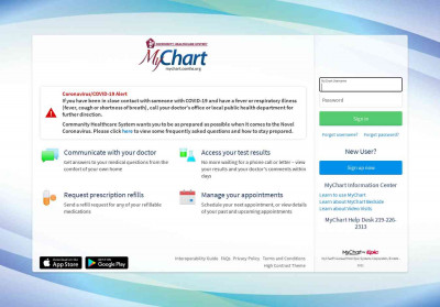 MyChart - Login Page MyChart - Login Page