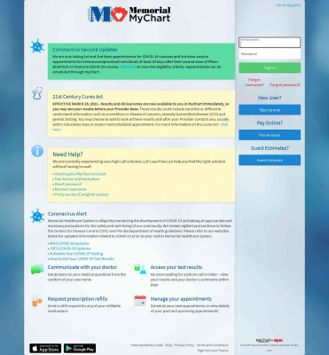 MyChart - Login Page MyChart - Login Page