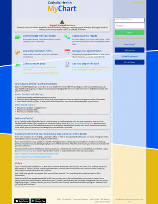 Catholic Health MyChart - Login Page - CHSLI.org Catholic Health MyChart - Login Page - CHSLI.org