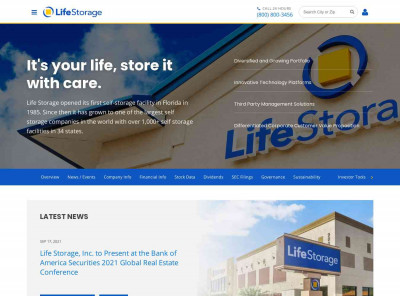 Life Storage, Inc. (LSI) Life Storage, Inc. (LSI)