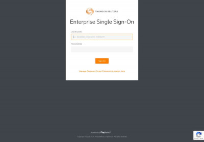 Enterprise Single Sign-On Enterprise Single Sign-On
