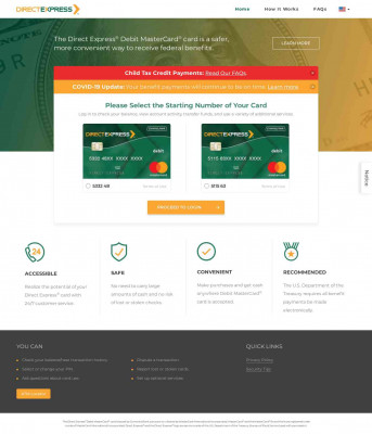 How it works - Direct Express® How it works - Direct Express®