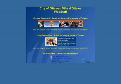 City of Ottawa TeleStaff Web Access City of Ottawa TeleStaff Web Access