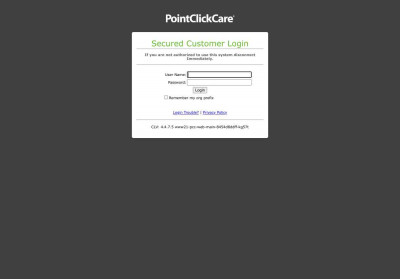 Point of Care - PointClickCare Point of Care - PointClickCare