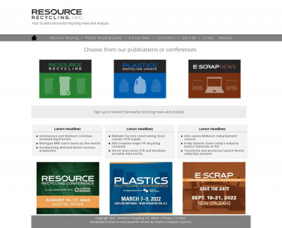 News - Page 142 of 193 - E-Scrap News - Resource Recycling News - Page 142 of 193 - E-Scrap News - Resource Recycling
