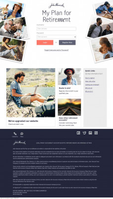 Log in to your John Hancock retirement account Log in to your John Hancock retirement account