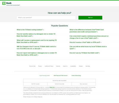How do I get information about my TD Connect Card account? How do I get information about my TD Connect Card account?