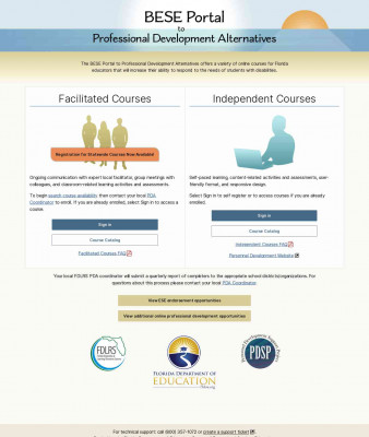 BESE Portal - Professional Development Alternatives - BESE ... BESE Portal - Professional Development Alternatives - BESE ...