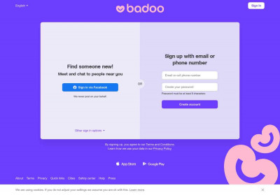 Entra en Badoo Entra en Badoo