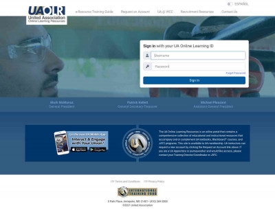 UA Online Learning Resources - Login UA Online Learning Resources - Login