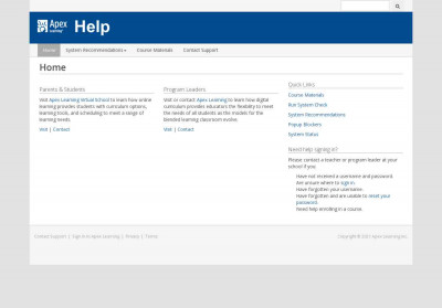 Log In - Apex Learning Log In - Apex Learning