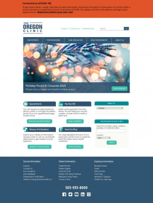 InteliChart PatientPortal | The Oregon Clinic InteliChart PatientPortal | The Oregon Clinic