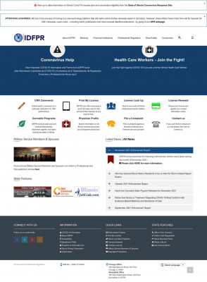 State of Illinois | Department of Financial & Professional ... State of Illinois | Department of Financial & Professional ...
