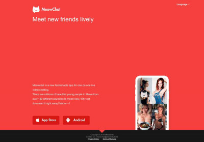MeowChat-a new fashionable app for one on one live video ... MeowChat-a new fashionable app for one on one live video ...