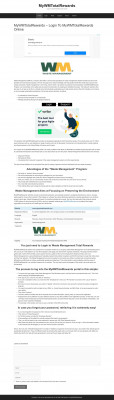 Login - MyWMTotalRewards Login - MyWMTotalRewards