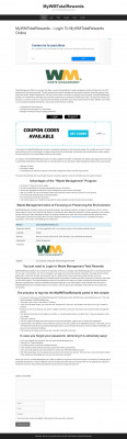 Login - MyWMTotalRewards Login - MyWMTotalRewards