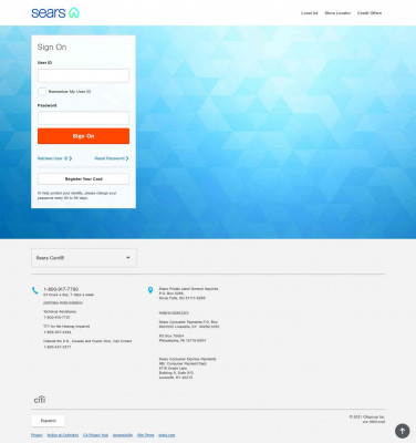 Sears Card®: Log In or Apply Sears Card®: Log In or Apply