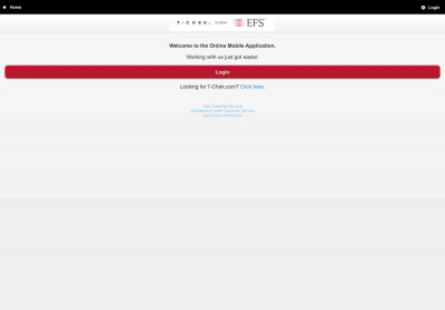 Please Login - T-Chek Mobile Please Login - T-Chek Mobile