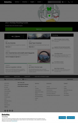 GLOBAL SPONSOR - Deloitte GLOBAL SPONSOR - Deloitte