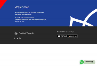 Login Account - President University Login Account - President University