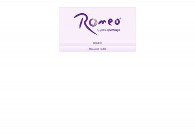Login - ROMEO - Researcher Portal Login - ROMEO - Researcher Portal