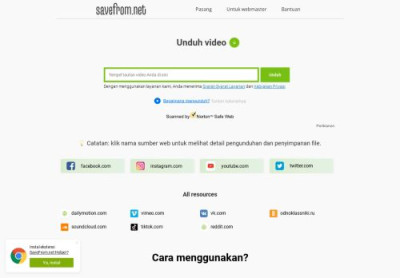 Pengunduh video dan musik secara gratis - SaveFrom Pengunduh video dan musik secara gratis - SaveFrom