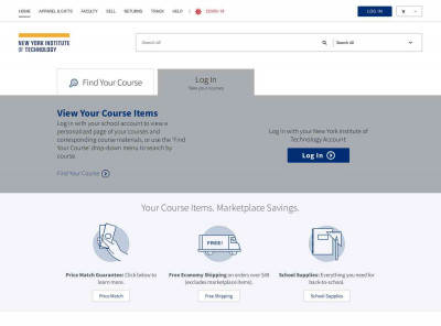 New York Institute of Technology Online Bookstore New York Institute of Technology Online Bookstore