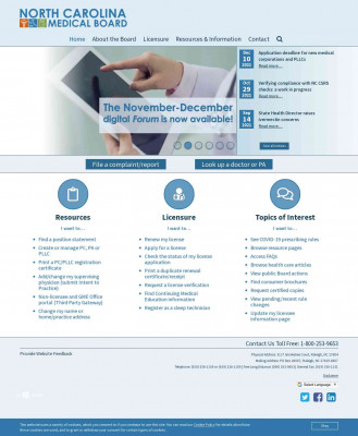North Carolina Medical Board North Carolina Medical Board