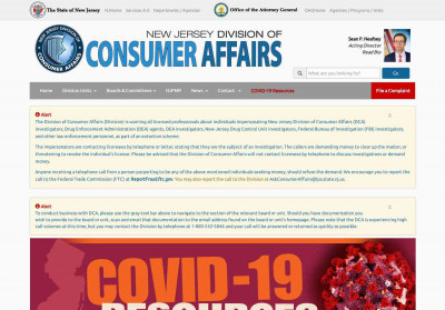 Pages - Licensing Services - New Jersey Division of ... Pages - Licensing Services - New Jersey Division of ...