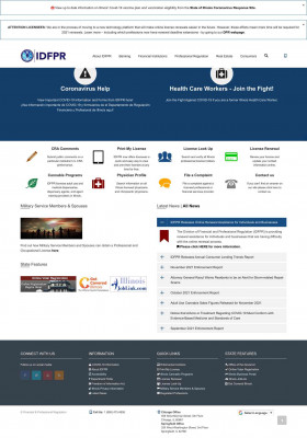 Online License Renewal - Illinois Department of Financial and ... Online License Renewal - Illinois Department of Financial and ...