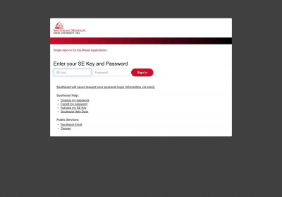 Login to Southeast Missouri State University Login to Southeast Missouri State University