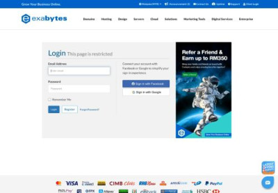 Login - Exabytes Network Sdn. Bhd. Login - Exabytes Network Sdn. Bhd.