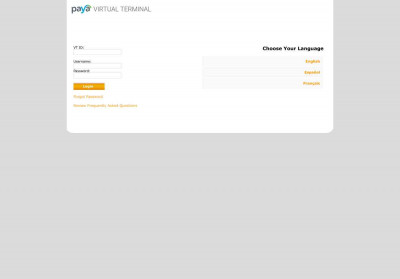 Paya Virtual Terminal - SagePayments.net Paya Virtual Terminal - SagePayments.net