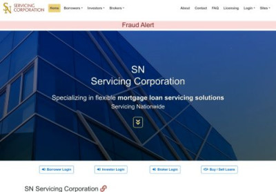 | SN Servicing Corporation | SN Servicing Corporation