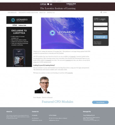 Login - Luxottica Login - Luxottica