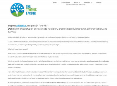 Login - Trophic Factor Login - Trophic Factor