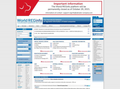 2016 Annual Report - RegInfo 2016 Annual Report - RegInfo
