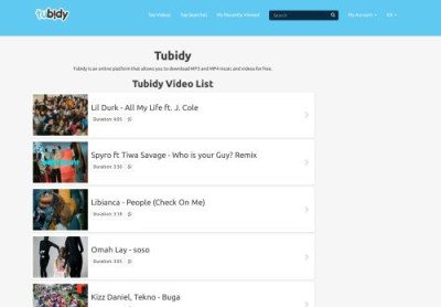 Tubidy Video Search - Signup Tubidy Video Search - Signup