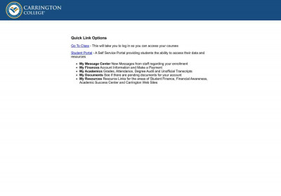Carrington Portal Redirect Carrington Portal Redirect