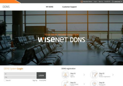 Log in - Wisenet DDNS - New name of SamsungiPOLiS! Log in - Wisenet DDNS - New name of SamsungiPOLiS!
