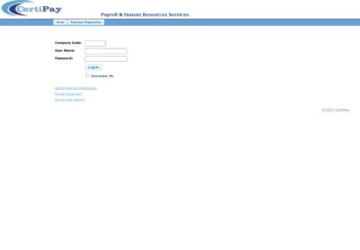 CertiPay | Employee Registration - MyCertiPay CertiPay | Employee Registration - MyCertiPay