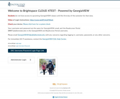 Dalton State College: Login Dalton State College: Login