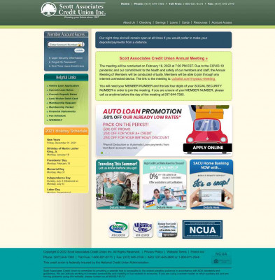 Scott Associates CU Inc Mobile Scott Associates CU Inc Mobile