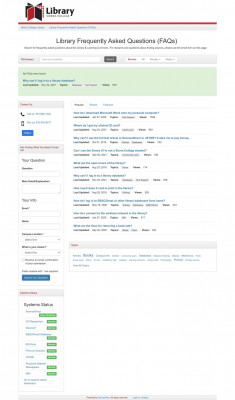 Library Frequently Asked Questions (FAQs) - libanswers.com Library Frequently Asked Questions (FAQs) - libanswers.com