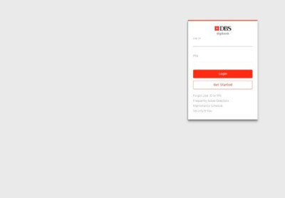 DBS Internet Banking DBS Internet Banking