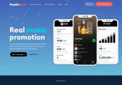 Playlist Push: Music Promotion Services Playlist Push: Music Promotion Services