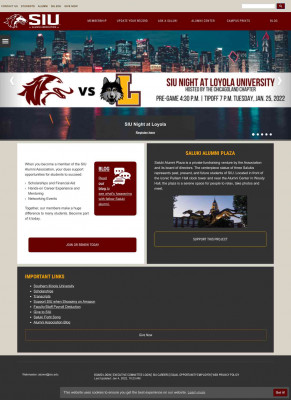 SIU Alumni Home Page SIU Alumni Home Page
